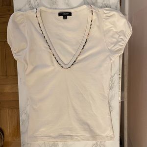 Vintage Burberry London Women’s Top Size XS